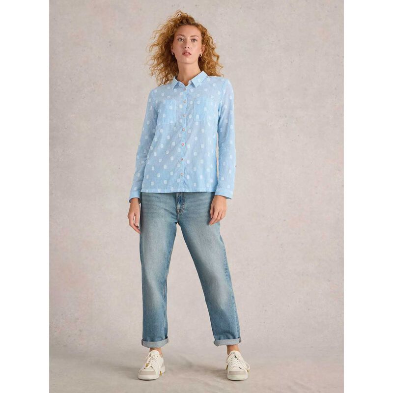 White Stuff Sophie Organic Cotton Shirt image number 3